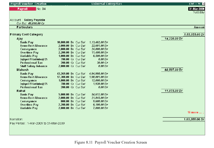 Payroll-in-TallyERP9
