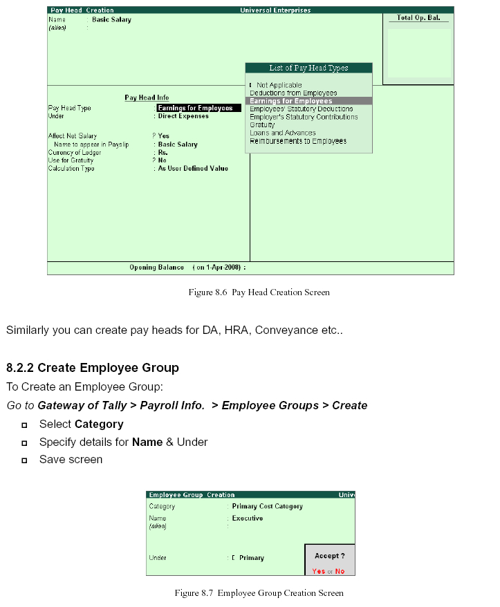 Payroll-in-TallyERP9
