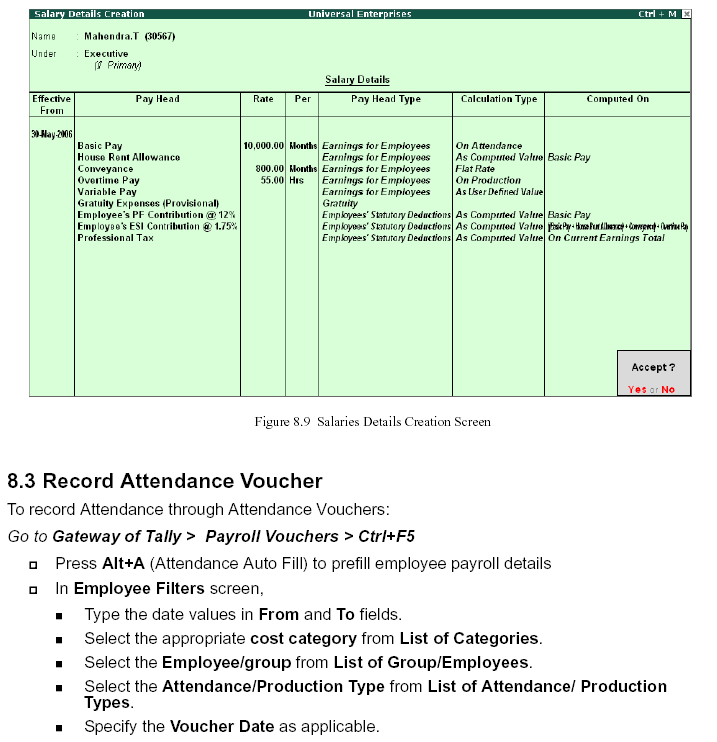 Payroll-in-TallyERP9